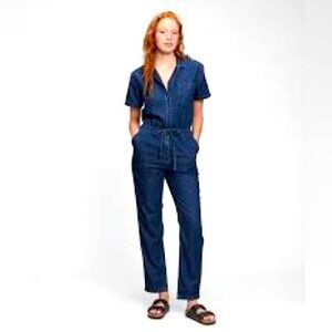 Gap lightweight denim jumpsuit